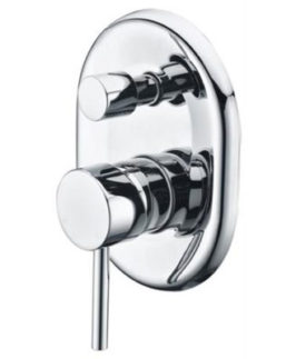 Pin Handle Shower Diverter Chrome