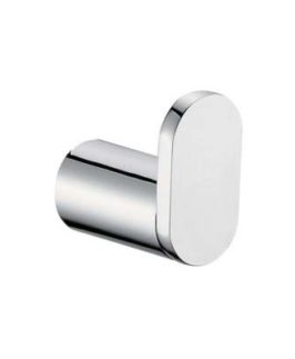 Robe Hook Chrome - Round