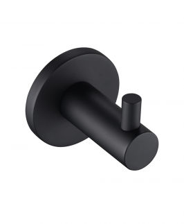 Robe Hook Matte Black - Mica