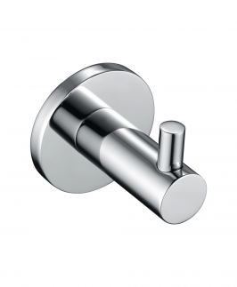 Robe Hook Chrome - Mica