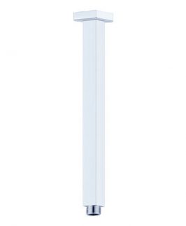 Square Ceiling Arm Matte White