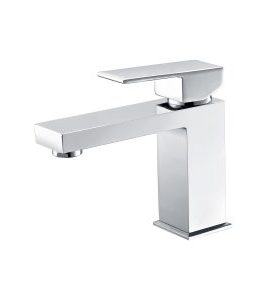 Square Basin Mixer Chrome