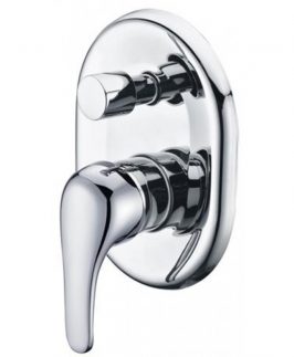 Solid Handle Shower Diverter Chrome