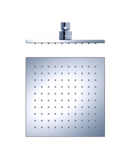 Square Overhead Shower Head Chrome