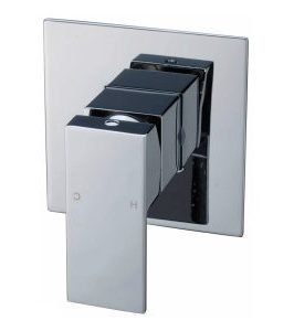 Square Wall Mixer Chrome