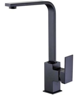 Sink Mixer Square Matte Black