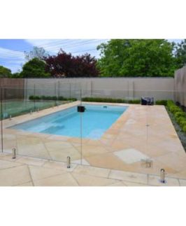 1000mm High 12mm Frameless Glass Pool Fences/Balustrades Toughened Panels