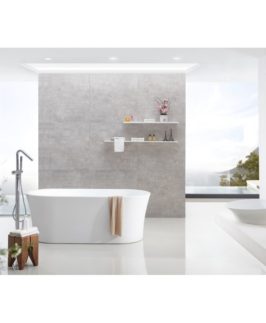 1600*800mm Gloss White Acrylic Freestanding Bath - Elegance