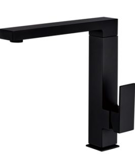 Sink Mixer Square Matte Black