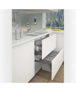 Sige 42 Litre Under Sink Waste Bin to Suit 900mm Drawers