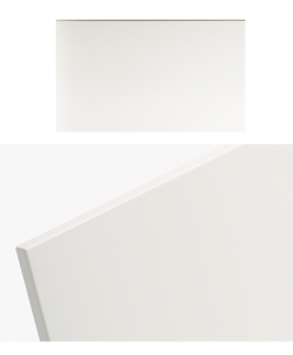 Pot Drawer Panels 2 Pac Gloss White