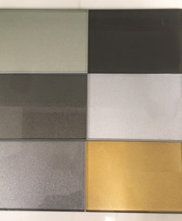 6mm Metalic Color Toughened Glass Splash Backs