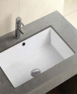 525*335*175mm Rectangle Under Mount Ceramic Basin