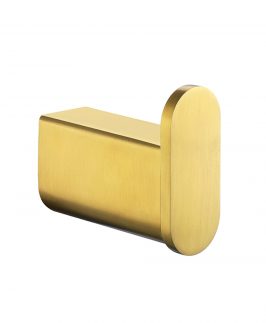 Robe Hook Brushed Gold - Supra