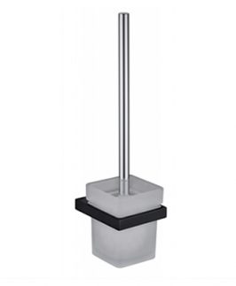 Toilet Brush Holder Matte Black - Chunky