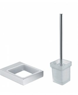 Toilet Brush Holder Chrome - Chunky