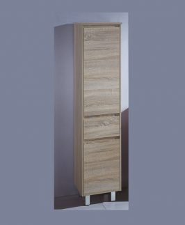 400*400*1345mm Two Doors One Drawer Tallboy