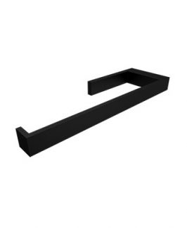 Hand Towel Holder Matte Black - Aero