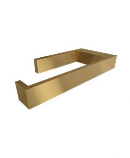 Toilet Roll Holder Brushed Gold - Aero