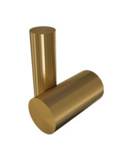 Robe Hook Brushed Gold - Pillar