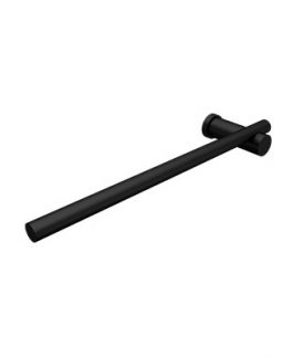 Hand Towel Holder Matte Black - Pillar