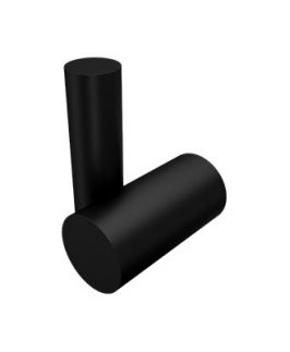 Robe Hook Matte Black - Pillar