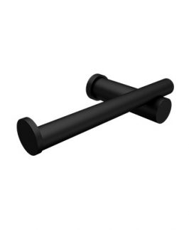 Toilet Roll Holder Matte Black - Pillar