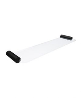 400mm Glass Shelf Matte Black - Pillar