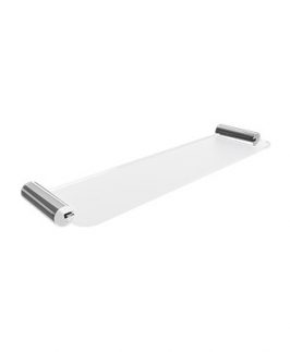 400mm Glass Shelf Chrome - Pillar