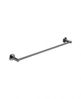 600mm Single Towel Rail Brushed Nickel - Mica