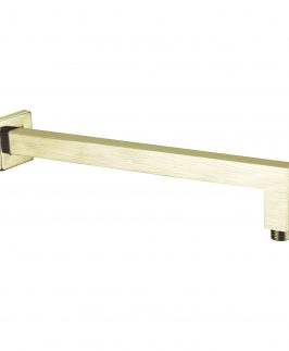 300/450mm Square Shower Arm Brushed Gold