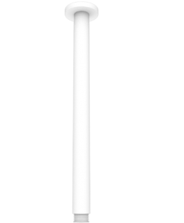 Round Ceiling Arm Matte White