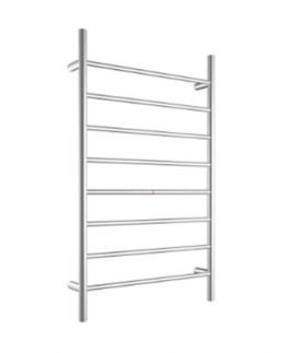 Round 8 Bars Towel Ladder Chrome