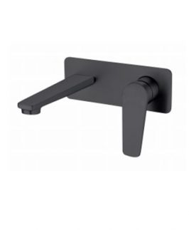 Combo Mixer and Spout Matte Black - Celsior