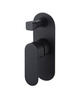 Shower Diverter Matte Black - Supra