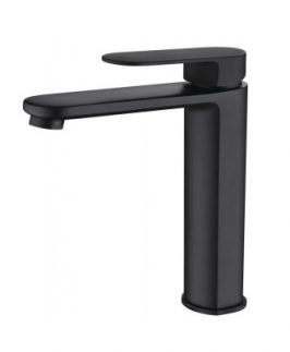 Tall Basin Mixer Matte Black - Supra