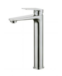 Tall Basin Mixer Brushed Nickel - Celsior