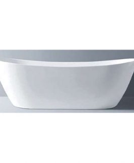 1500*800mm Gloss White Acrylic Freestanding Bath - Riley