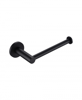 Toilet Roll Holder Matte Black - Mica