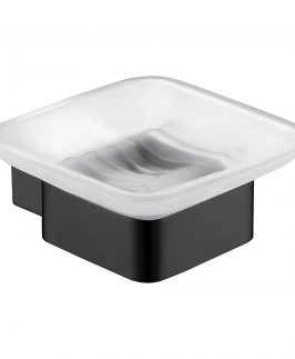 Soap Dish Matte Black - Chunky