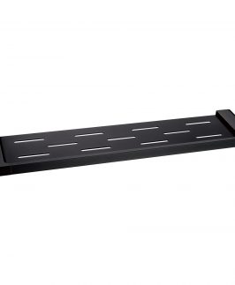 550mm Glass Shelf Matte Black - Mia