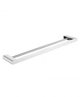 800mm Double Towel Rail Chrome - Supra