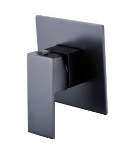 Square Wall Mixer Matte Black