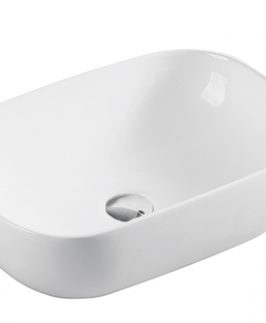 460*320*135mm Oval Above Counter Ceramic Basin - Lucerne