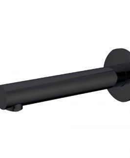 180/192/220mm Round Bath Spout Matt Black - Raco