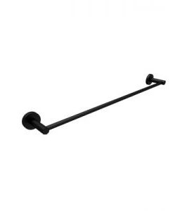 600mm Single Towel Rail Matte Black - 41Zs