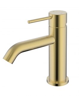 Basin Mixer Brushed Gold - Hali