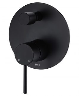 Shower Diverter Matte Black - Hali