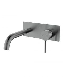 190mm Combo Mixer and Spout Gun Metal Grey - Hali