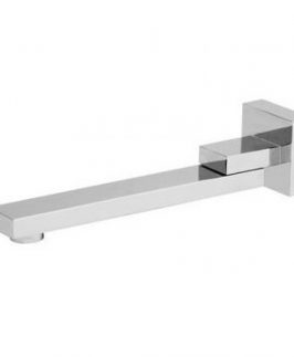 255mm Swivel Square Bath Spout Chrome